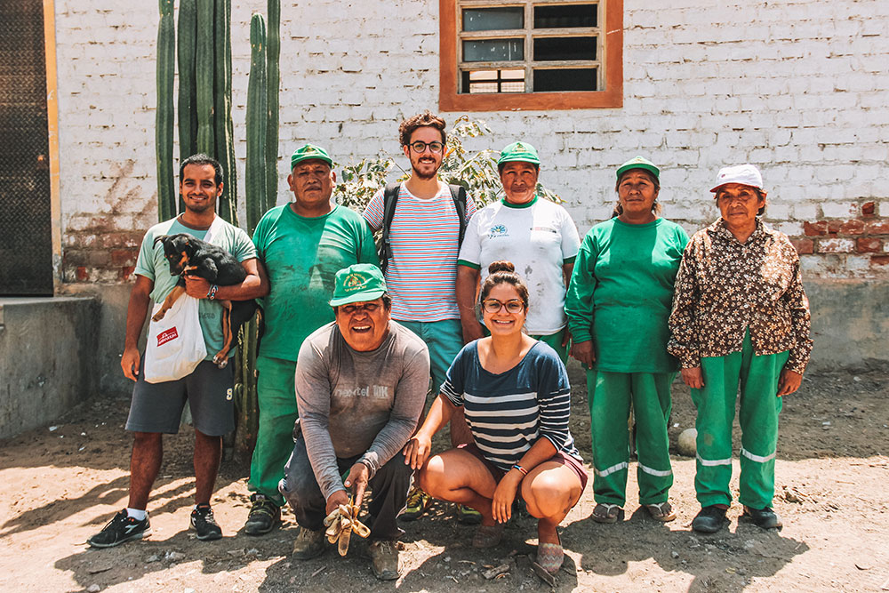 Voluntariado na Ciudad Saludable. Ong peruana que profissionaliza recicladores.